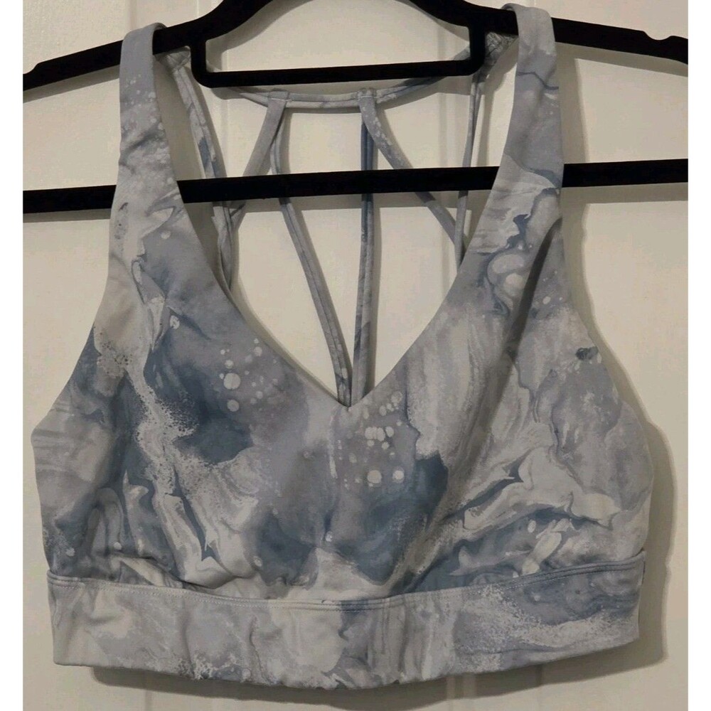 All In Motion watercolor print Sports bra - Size M